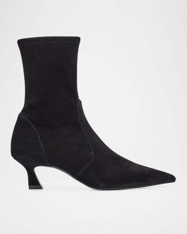 Vinnie Stretch Leather Booties